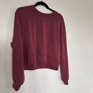 Lululemon Softstreme Perfectly oversized cropped crew